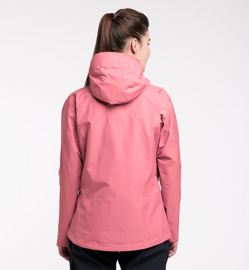 Haglöfs Womens Astral GTX Jacket Pink New Zealand 94307FILO